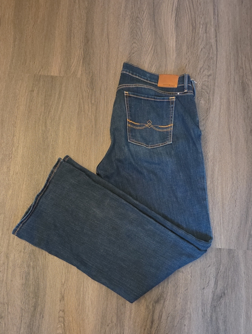 Lucky Brand Women's Sweet'N Low Dark Blue Bootcut Jeans